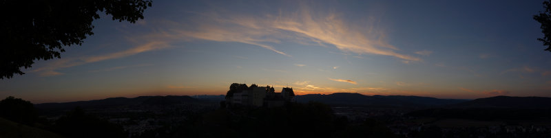 Sonnenuntergang Gofersberg