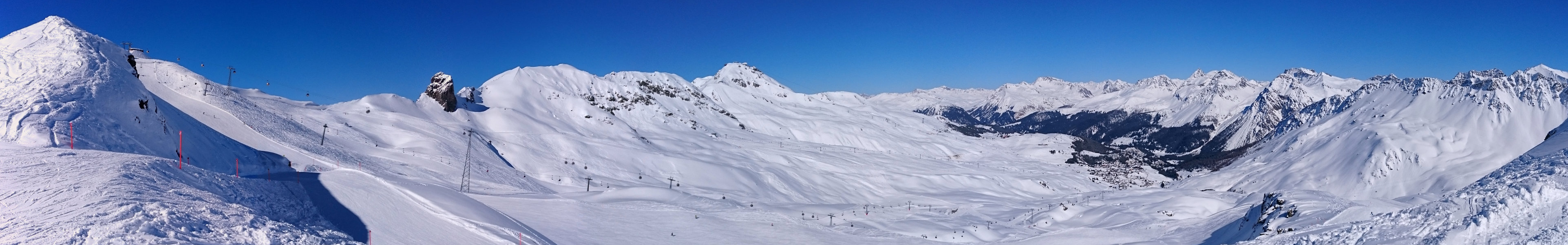 Unterhalb Hörnligrat in Arosa