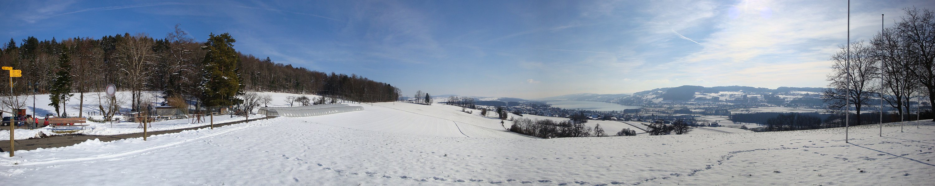 Eichberg Seengen im Winter