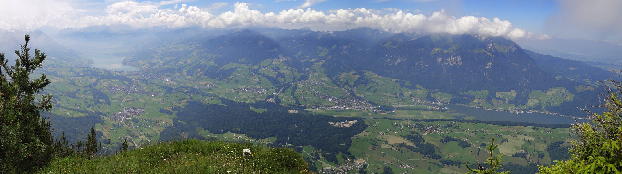 Stanserhorn Richtung Westen