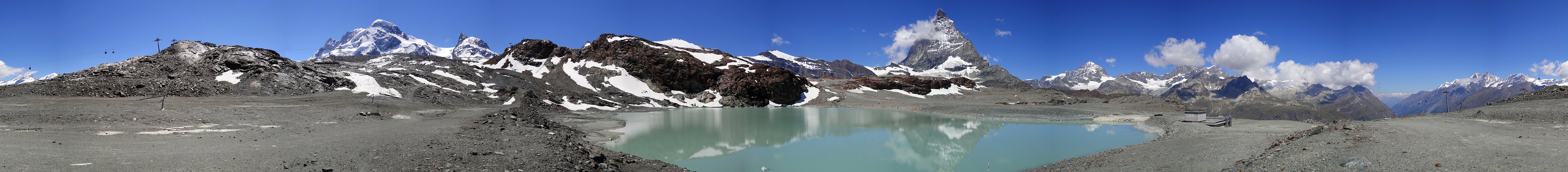 Trockener Steg in Zermatt